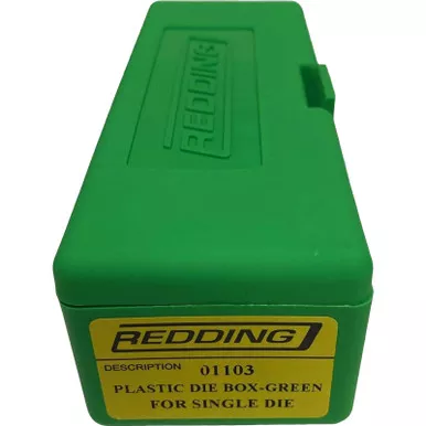 REDDING Individual Green Die Storage Box (01103)