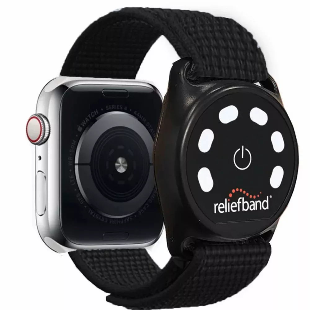 Reliefband Black Apple Smart Watch Band – XL