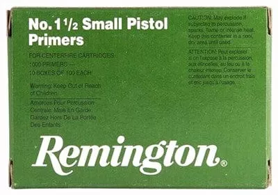 Rem Primers- Small Pistol - 5000-pk. (5ea.-1000 Packs)