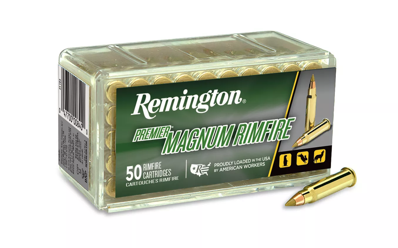 Remington Ammo Premier 17 HMR 17gr JHP 50rd Bx/ 40 Cs