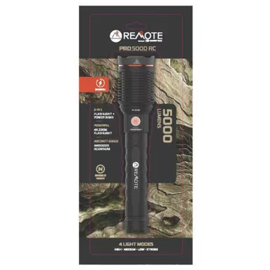 Remote Outdoorsman 5000 Lumen Light & Powerbank