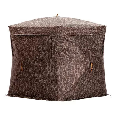 Rhino Blinds 180 See Through Blind 5-Hub Design Mossy Oak Bottomland