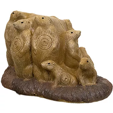 Rinehart 51511 Prairie Dog Coterie Target, 21 x 14 Inches, Brown