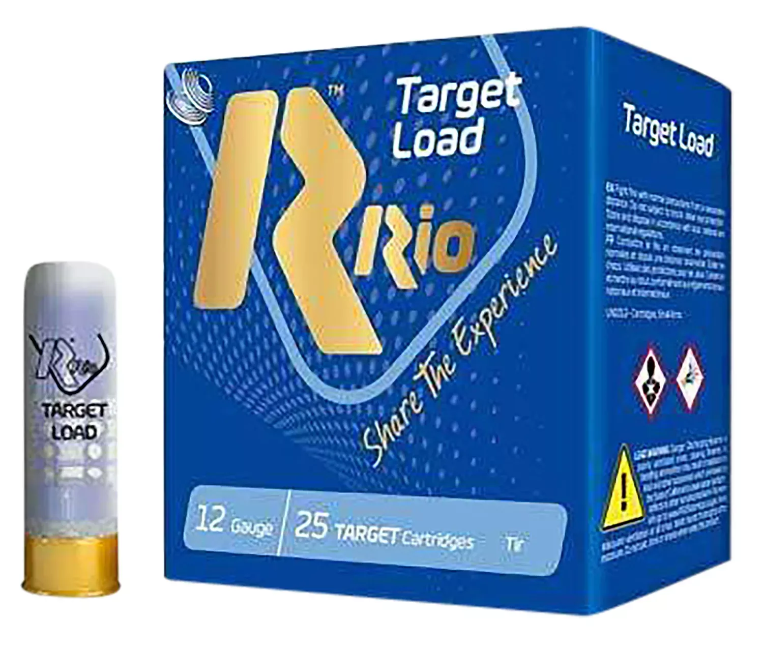 Rio Ammunition Target Load High Velocity 12 GA 2.75″ 1-1/4 oz. 9 Shot 25/Box