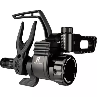Ripcord RC11635X03-L Ratchet Arrow Rest, Cable Driven, Standard, Micro, Black, Left Hand