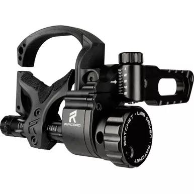 Ripcord RC12015X03-L Ratchet Arrow Rest, Limb Driven, Standard, Micro, Black, Left Hand