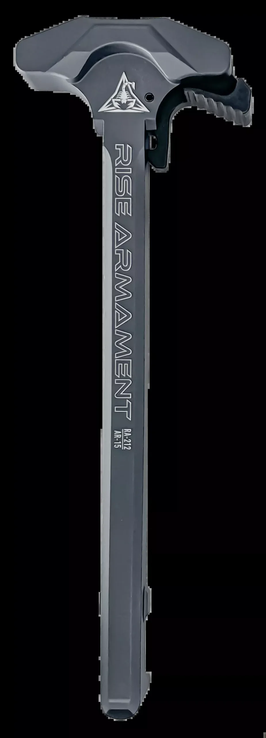 Rise Armament Extended Charging Handle, Rise Ra-212-gryExtnd Ar Charge Hdl Latch Gry