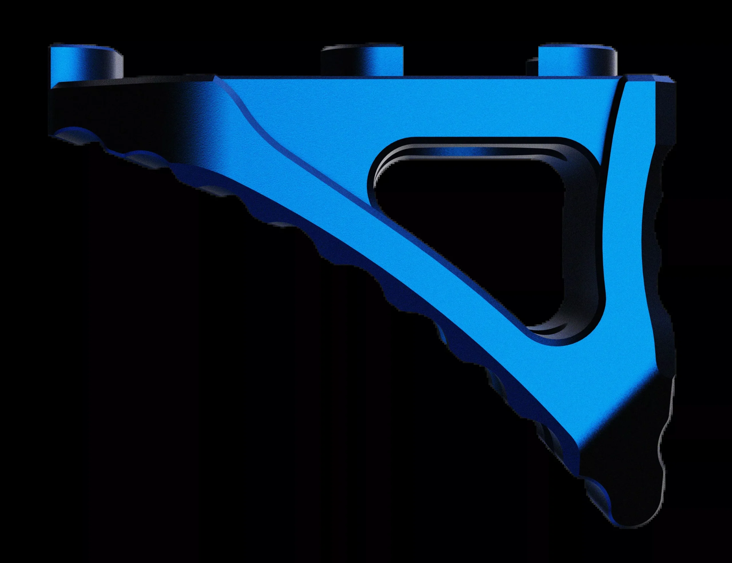 Rise Armament Micro Hand Stop, Rise Ra-030-bluMicro Hand Stop Blue