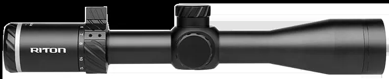 Riton Optics 3 Primal Black 4-16x44mm 30mm Tube Thick Duplex Reticle