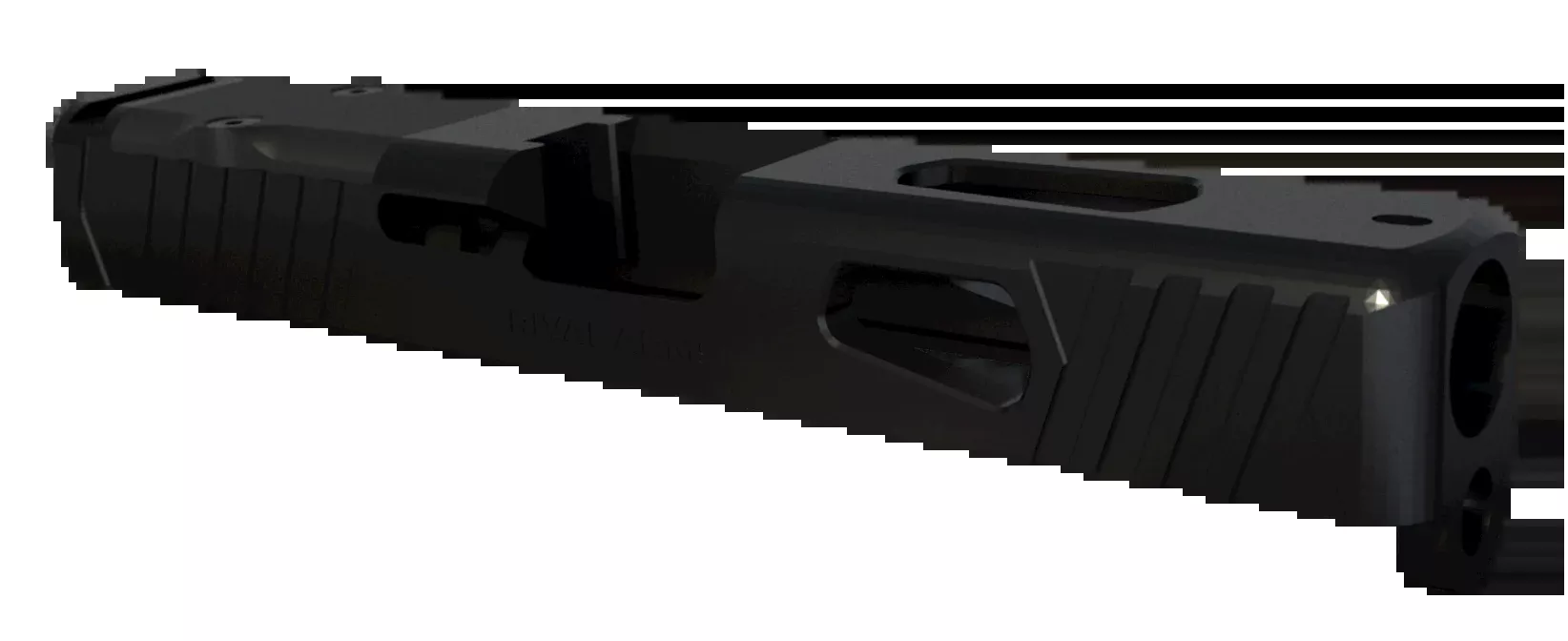 Rival Arms Glock Stripped - Slide W/rmr Cut For G19 G3 Blk