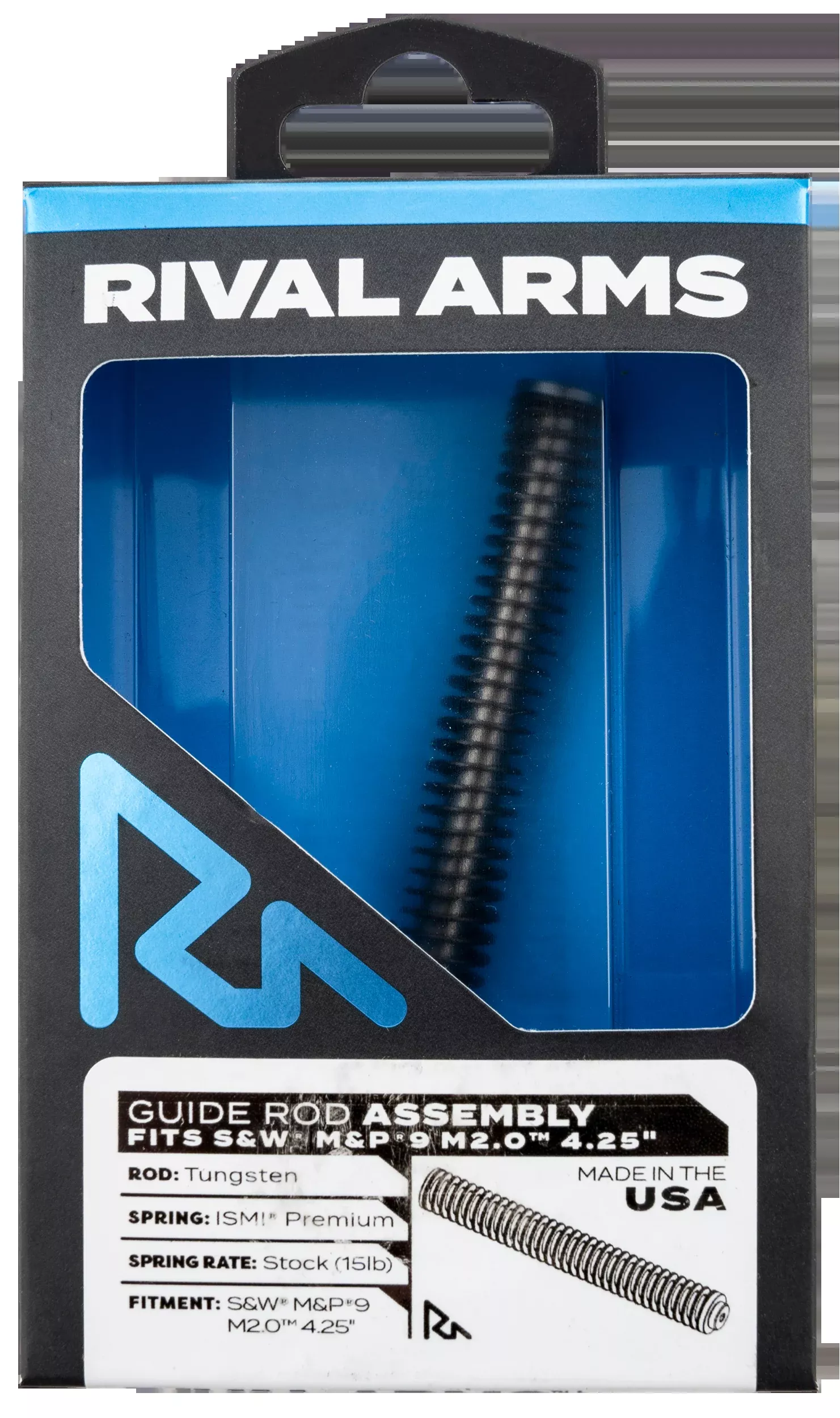 Rival Arms Guide Rod Assembly, Rival Ra-ra50m201t Guide Rod Asm M P9 4 25 Tung
