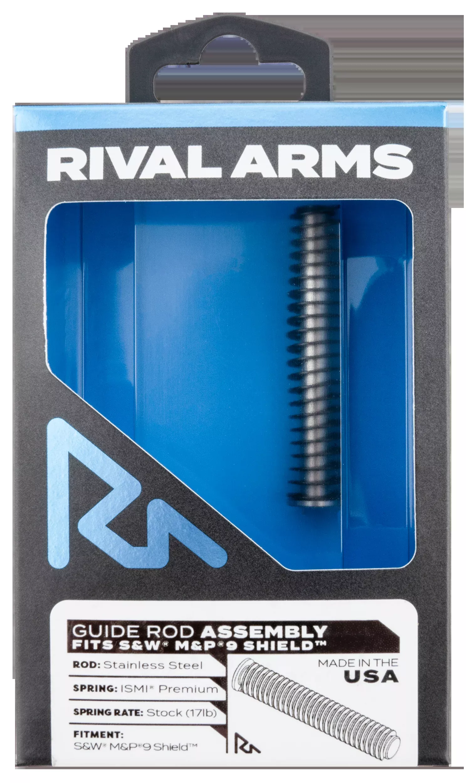 Rival Arms Guide Rod Assembly, Rival Rara50m101sGuide Rod Asm M P9 Shield Ss