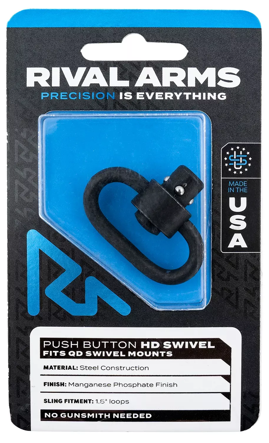 Rival Arms HD Swivel 1.25" Loop & Push Button