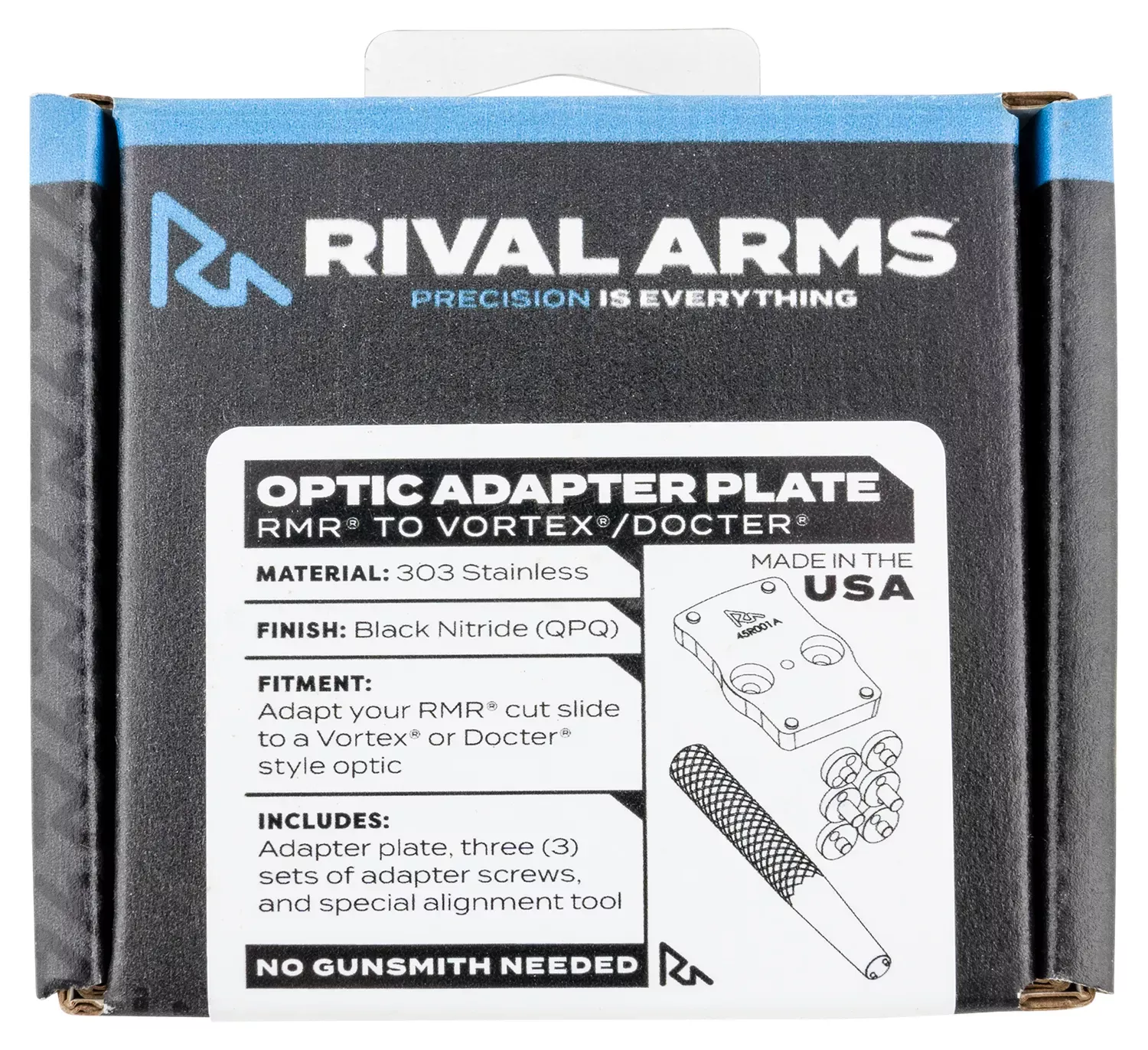 Rival Arms Mount Adapter RMR to Vortex/Docter