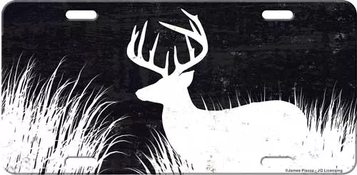 Rivers Edge License Plate – Deer Silhouette