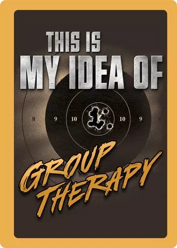 Rivers Edge Sign 12″x17″ – “group Thereapy”