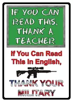 Rivers Edge Tin Sign “if You – Can Read This Sign” 12″x17″