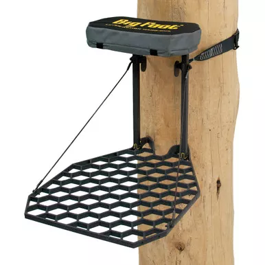 Rivers Edge Treestands RE557 Lite Foot Hang On Stand, Aluminum, Black