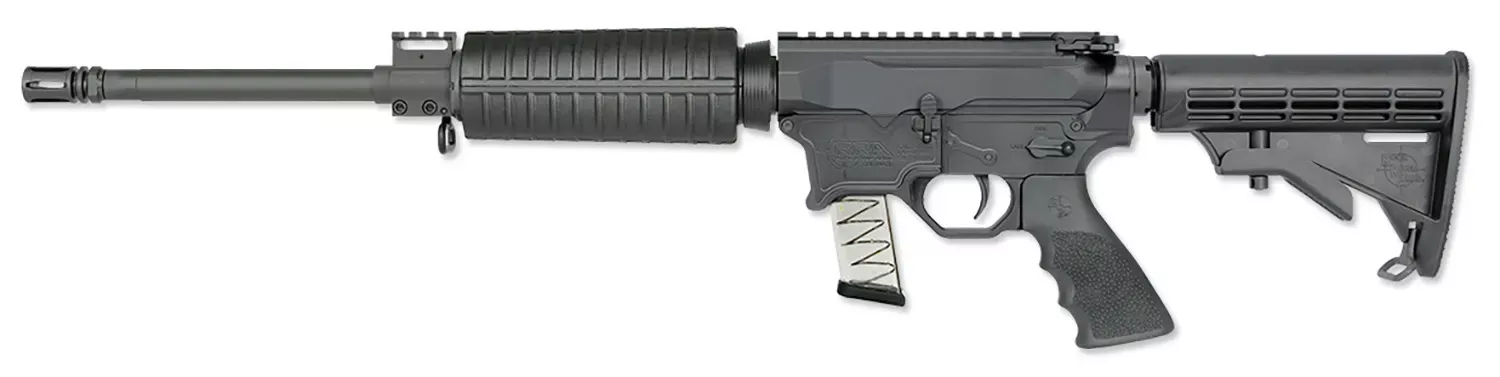 Rock River Arms LAR-BT9G CAR A4 9mm Luger 16″ Chrome Moly Threaded Barrel w/A2 Flash Hider, R4 Handguard