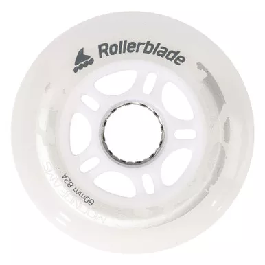 ROLLERBLADE 4-Pack Moonbeams LED 80/82a White EA Wheels (06120000101)