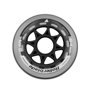 ROLLERBLADE 8-Pack 84mm/84A XT Clear EA Inline Skate Wheels (06953100080)