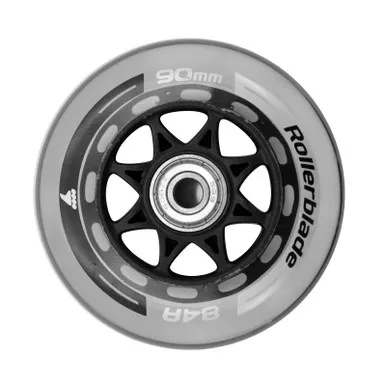 ROLLERBLADE 8-Pack 90mm/SG9 XT Clear EA Wheelkit with Bearings (06953300080)