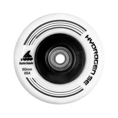 ROLLERBLADE 8-Piece Hydrogen SE 80mm/ILQ9 EA White Wheels (06954300101)