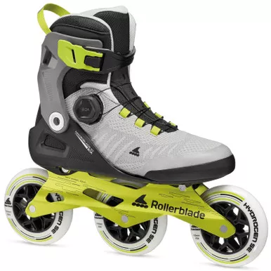 ROLLERBLADE Macroblade 110 BOA Black/Grey/Lime Inline Skates (86B0760110NZ08)