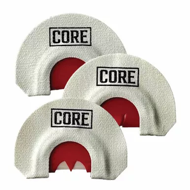 Rolling Thunder Core Bat Wing, V Cut and Double Reed Diaphragm Turkey Calls