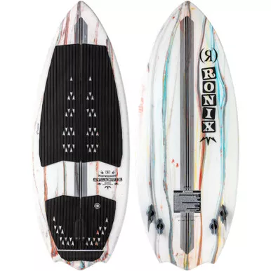 RONIX Atlantik Flyweight Melted Glacier/Carbon Wakesurf Board