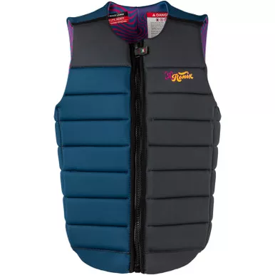 RONIX Purple Haze Psychedelic Blue/Grey CE Approved Impact Vest