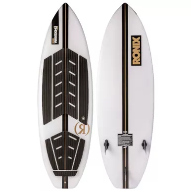 RONIX Wave King Flyweight 5'7" White/Black/Gold Wakesurf Board (252390)
