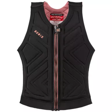 RONIX Women's Moon Stone Black/Rose Gold Impact Vest