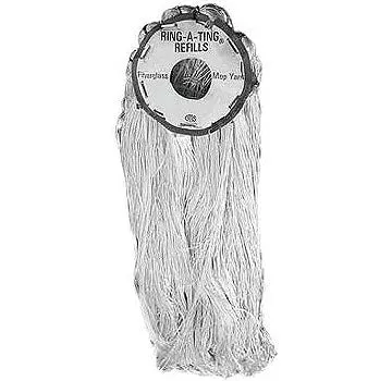 Roof Master Ring-A-Ting Fiberglass Roofing Mop | Model RM-158000 | Adjustable Ring Stack System | For Compression Head Mop
