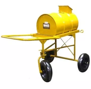 Roofmaster Hotmaster Hot Asphalt Lugger | Model RM-512505 | 55 Gallon Capacity | 27″ Draw-Off Valve Height | For Professional Roofing