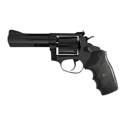 Rossi 2-RM661 RM66 Medium Frame 38 Special +P/357 Mag 6 Shot, 6" Black Stainless Steel Barrel, Cylinder & Frame, Black Textured Rubber Grip, Hammer Block Safety, Exposed Hammer