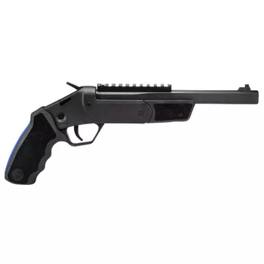 Rossi Brawler 1rd 9" Break Action 45 Colt Textured Rubber Grips Black