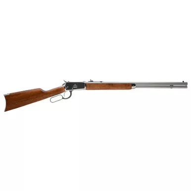 Rossi Hardwood, 357 MAG / 38 SPECIAL +P Polished 24"Stainless Octagonal Barrel 12 Rnd