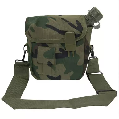 ROTHCO Woodland Camo Bladder Canteen Cover (1262)