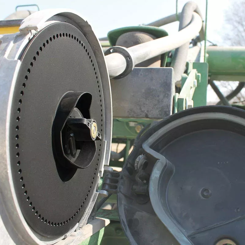RRV Canola Disk 90 Cell Precision Planting Disk | 0.5″ Thick Polycarbonate | Boost Tractor Speed to 6 MPH | For John Deere Planters