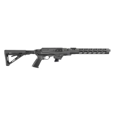 Ruger 19126 PC Carbine *State Compliant 9mm Luger 10+1 16.12" Fluted Barrel, Type III Hard Coat Anodized Aluminum Alloy Receiver, Fixed Magpul MOE Stock, M-Lok Accessory Slots, Optics Ready