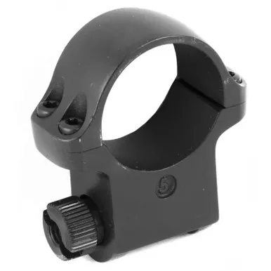 RUGER 5BHM 1in High Hawkeye Matte Blued Scope Ring (90279)