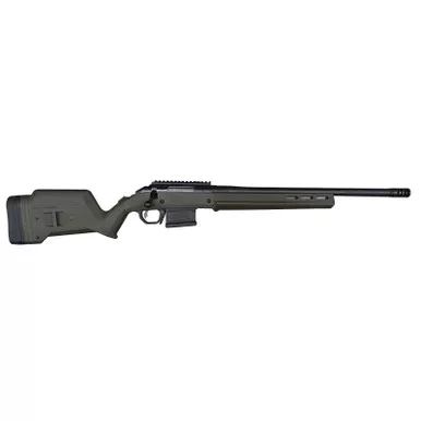 Ruger American Hunter 308 Win 5+1 20" Matte Black Threaded Barrel, OD Green