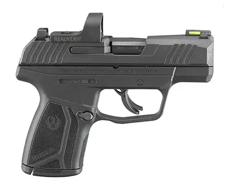 Ruger Max-9 w/ReadyDot Sight 9mm 3.20" 12+1 Black Nylon Frame Black Nitride Slide/Barrel Optic Ready 3515