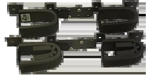 Rugged Gear Screw Mount, Rugged 10065 Dbl Gun Rack Screw-attach