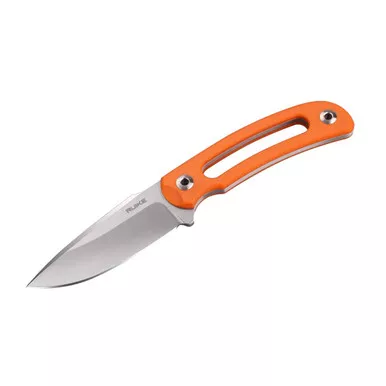 RUIKE Hornet 3.35in Drop Point Orange Fixed Blade Knife (F815-J)