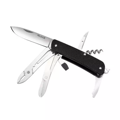 RUIKE M Multifunctional G10 Black Knife (M41-B)
