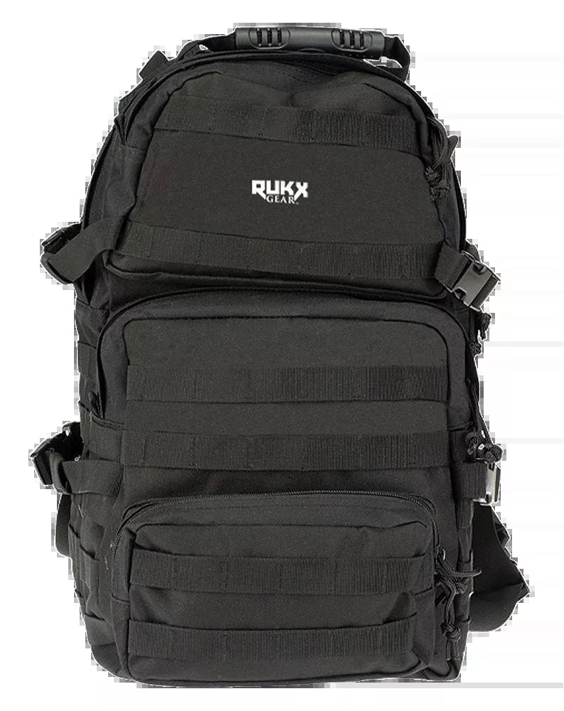 Rukx Gear Tactical, Rukx Atict3db Tact 3 Day Backpack Blk