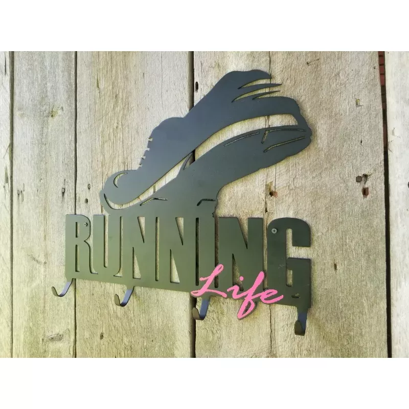 Running Life Hanger|Red&Orange&Light blue&Blue&Purple&Green&Gray&White&Brown