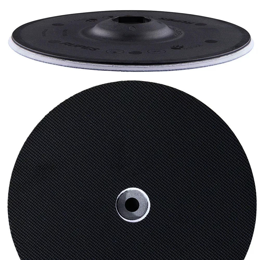 RUPES PrecisionPro Backing Plate 150mm/6" Velcro M8 Bolt & Shroud Lubricant - 981.720/C